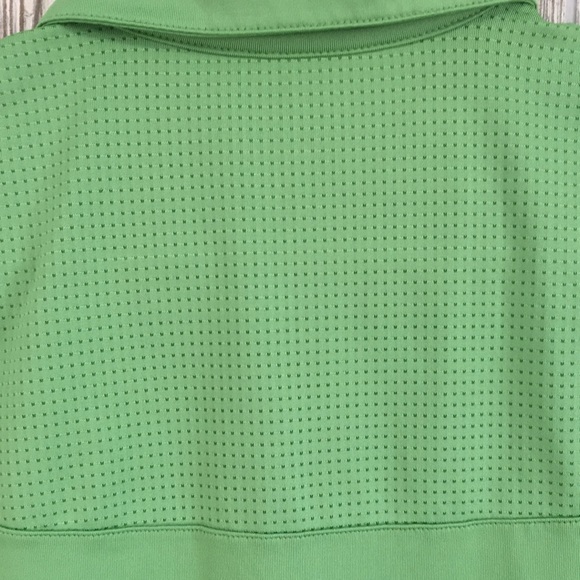 𝅺ASHWORTH Sleeveless Performance Top Bright Green Size Medium - Picture 4 of 7